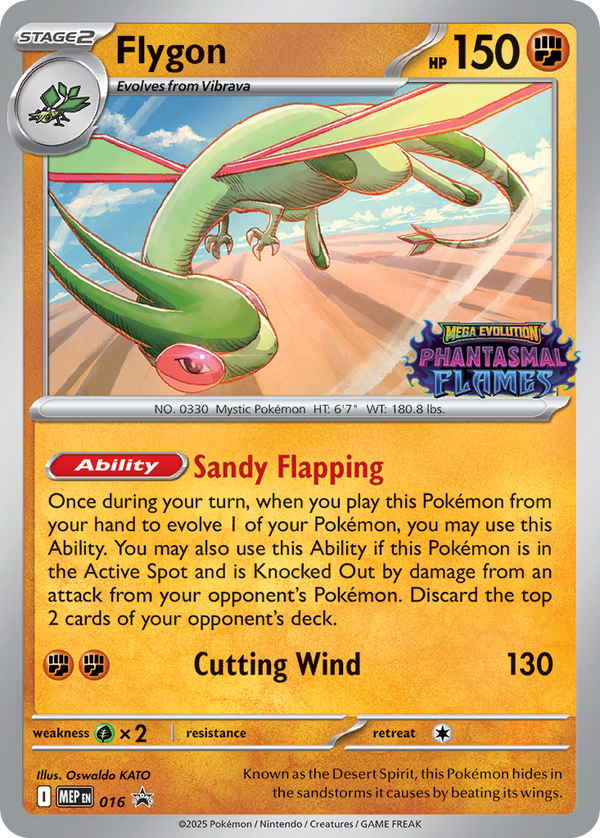 Flygon Mega Evolution Promos SET-016