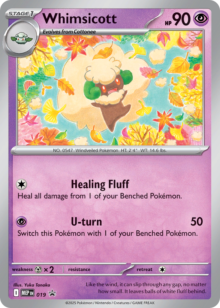 Whimsicott Mega Evolution Promos SET-019