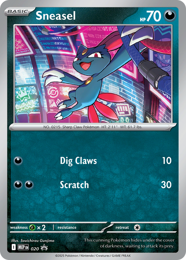 Sneasel Mega Evolution Promos SET-020