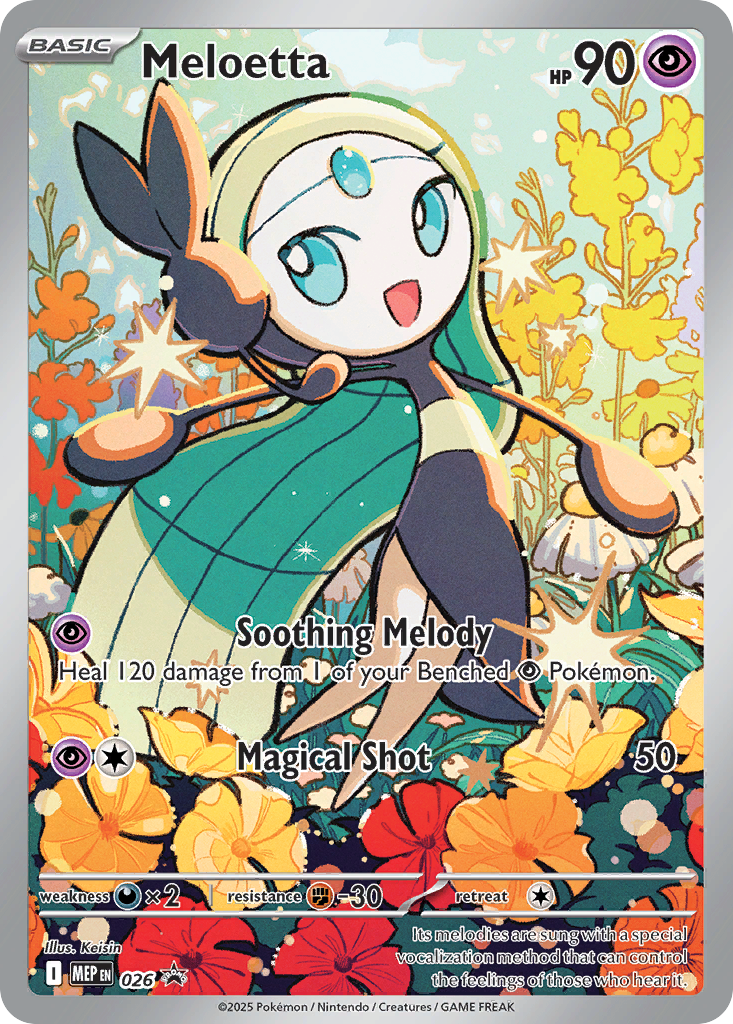 Meloetta Mega Evolution Promos SET-026