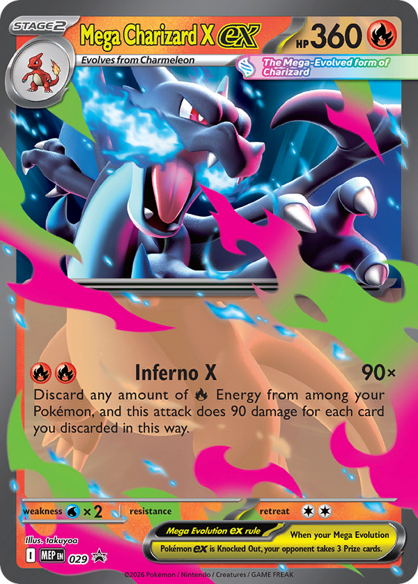 Mega Charizard X ex Mega Evolution Promos SET-029