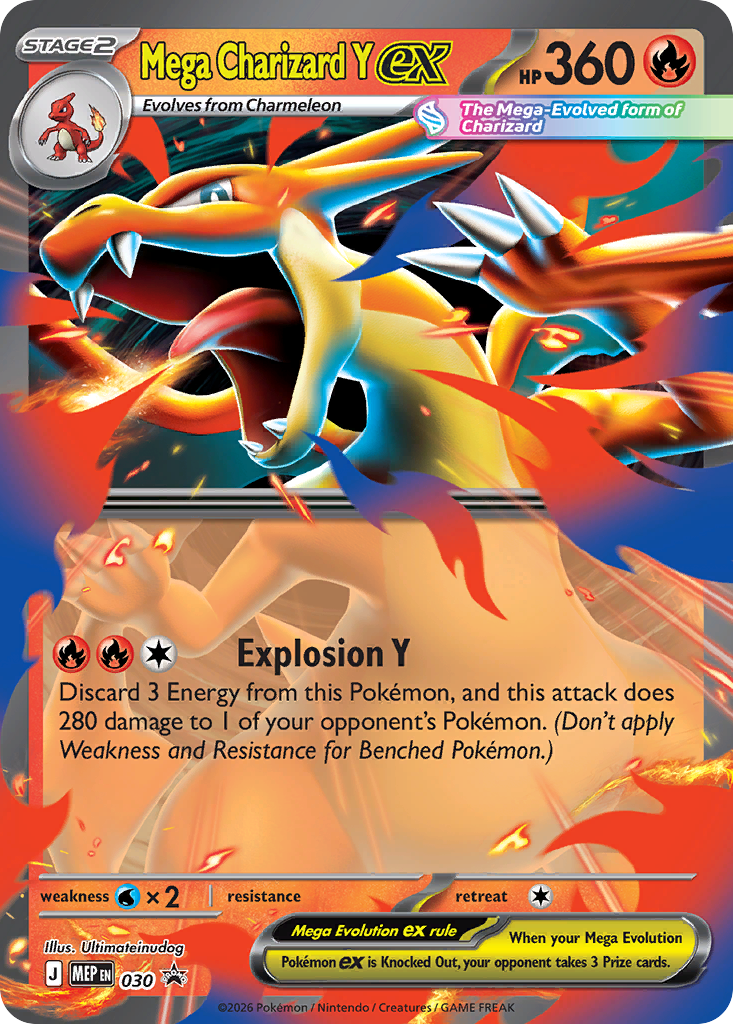 Mega Charizard Y ex Mega Evolution Promos SET-030