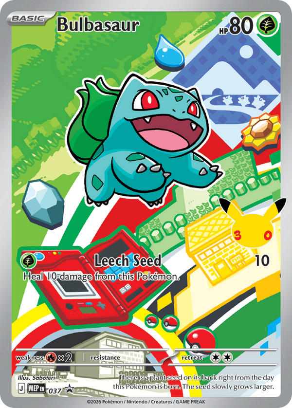 Bulbasaur Mega Evolution Promos SET-037