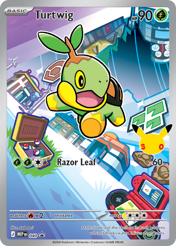 Turtwig Mega Evolution Promos SET-040