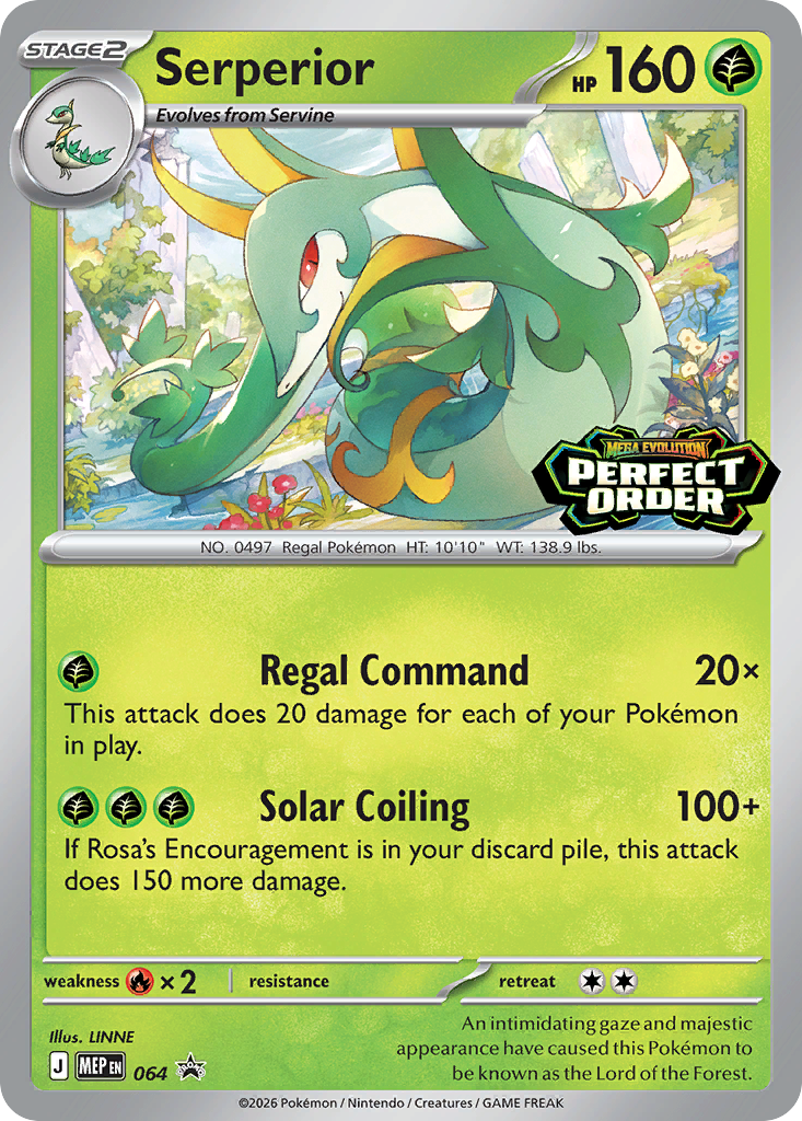 Serperior Mega Evolution Promos SET-064