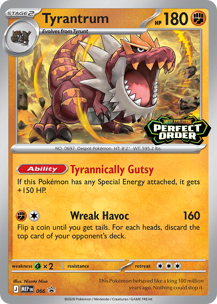 Tyrantrum Mega Evolution Promos SET-066