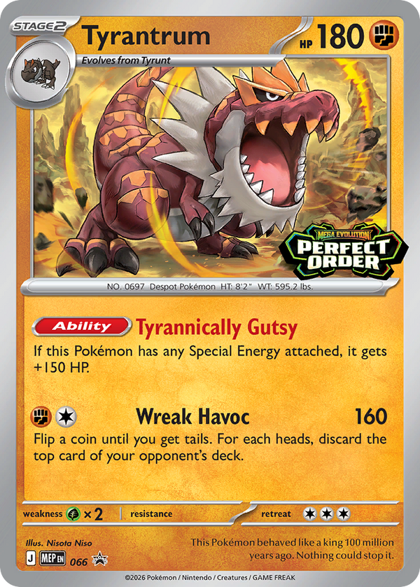 Tyrantrum Mega Evolution Promos SET-066