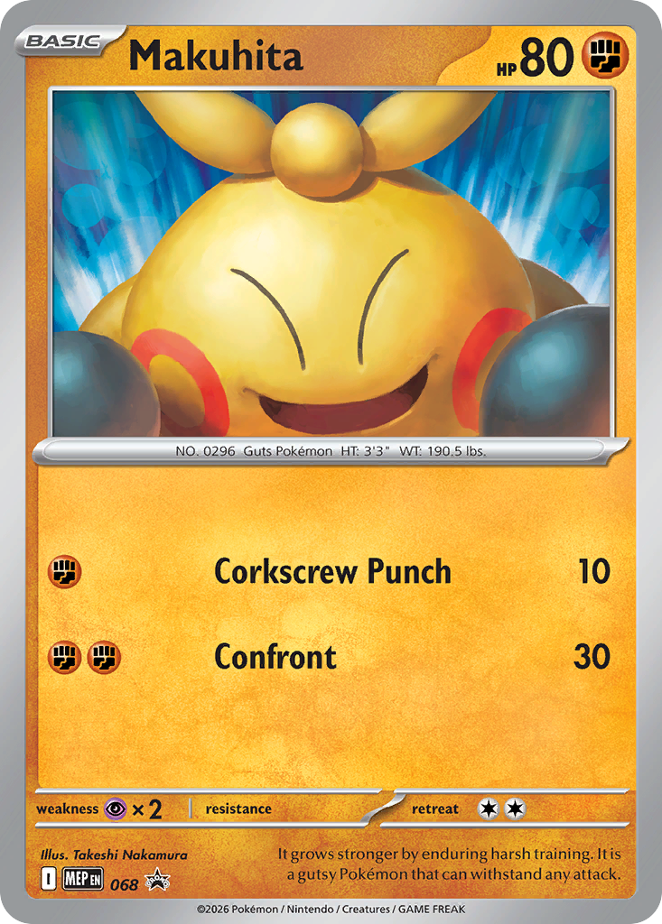 Makuhita Mega Evolution Promos SET-068