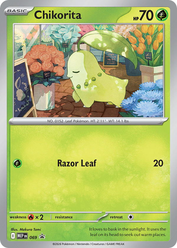 Chikorita Mega Evolution Promos SET-069