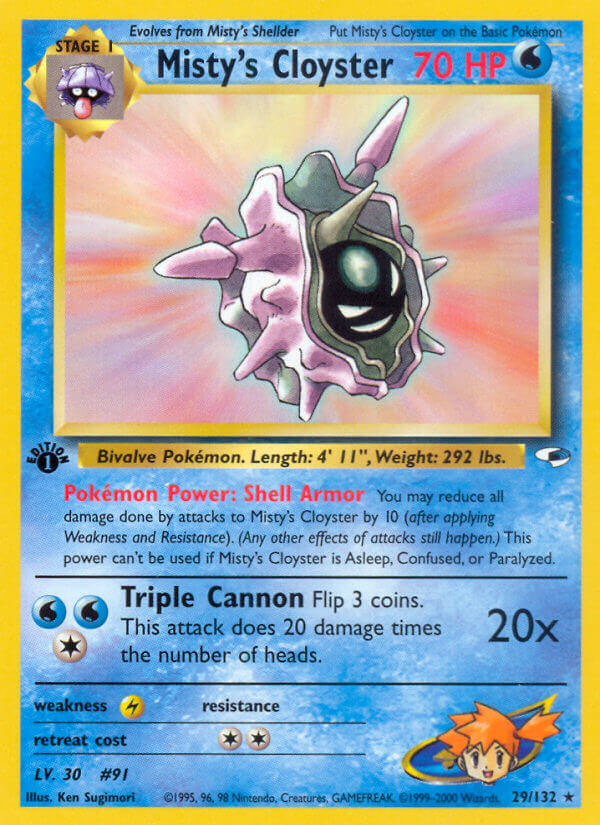 Misty’s Cloyster Gym Heroes SET-29