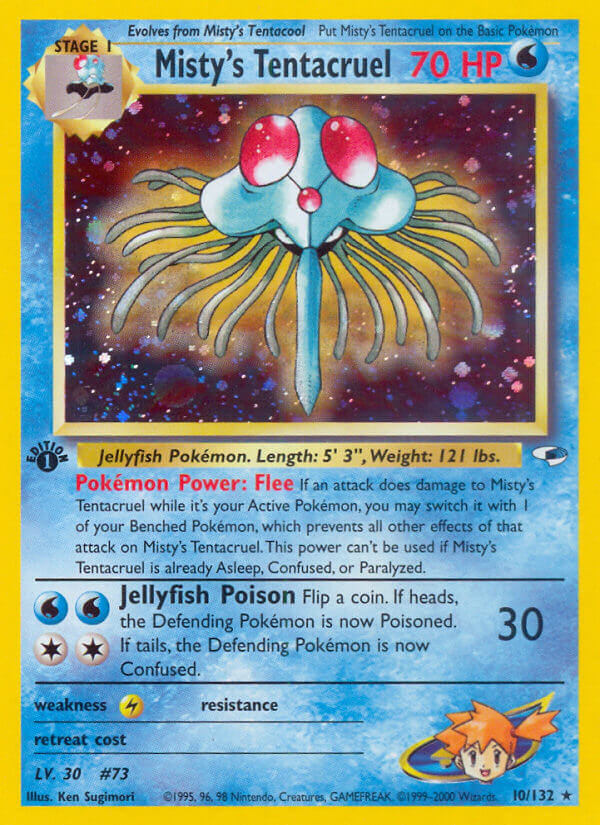 Misty’s Tentacruel Gym Heroes SET-10