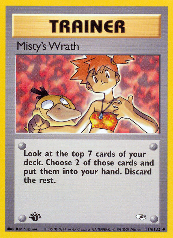 Misty’s Wrath Gym Heroes SET-114