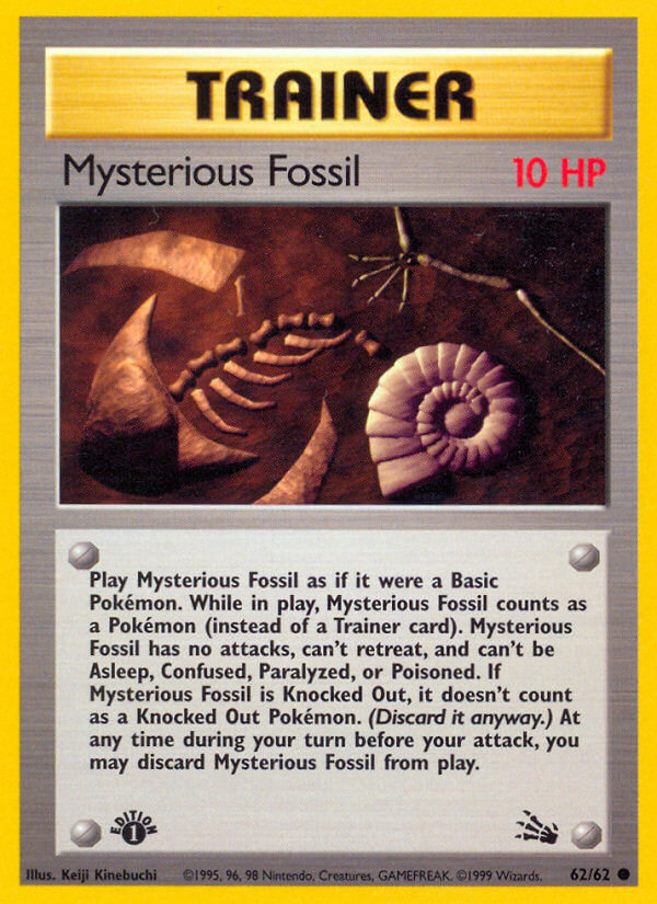 Mysterious Fossil Fossil SET 2-62