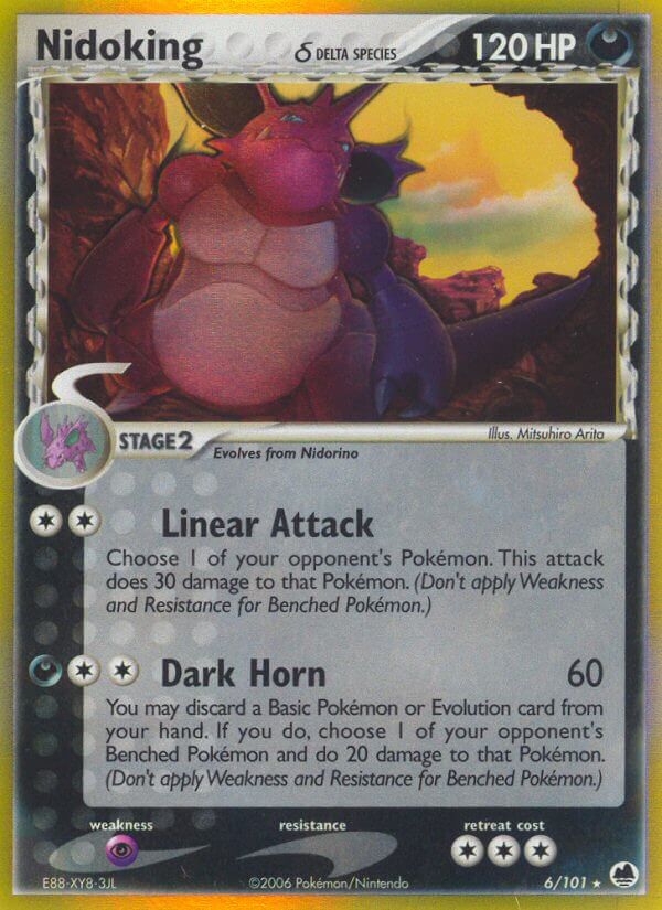 Nidoking Dragon Frontiers SET-6