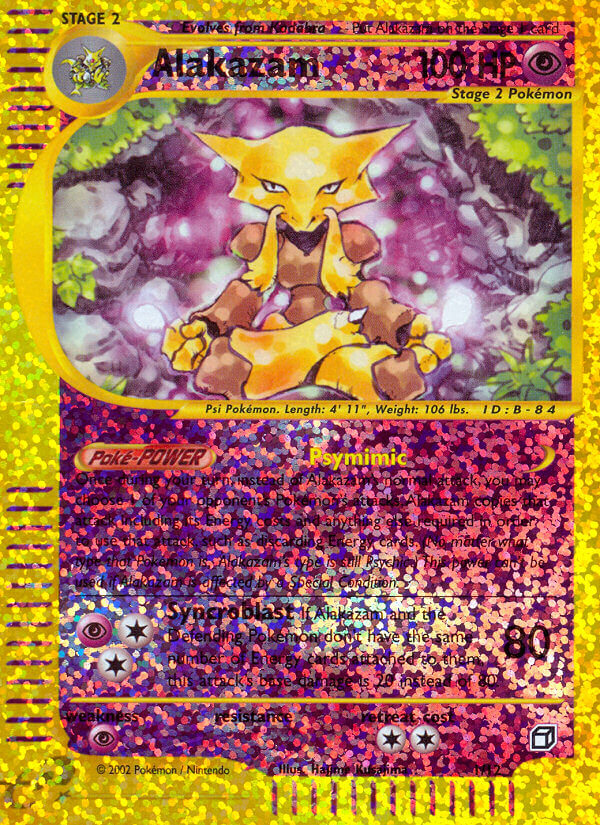 Alakazam Box Topper SET-1