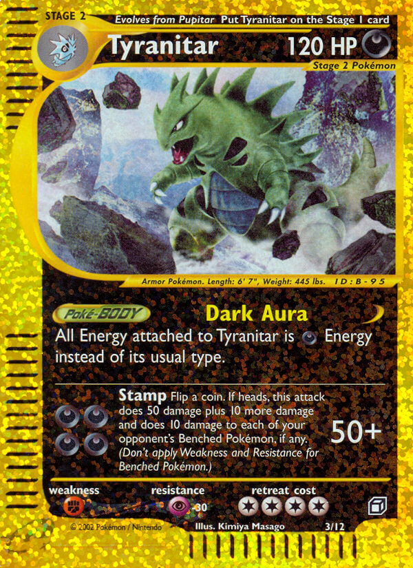 Tyranitar Box Topper SET-3