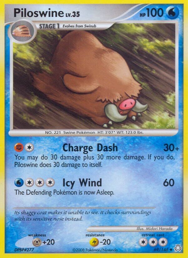 Piloswine Legends Awakened SET-69