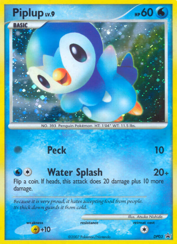 Piplup Diamond & Pearl Promos SET-DP03