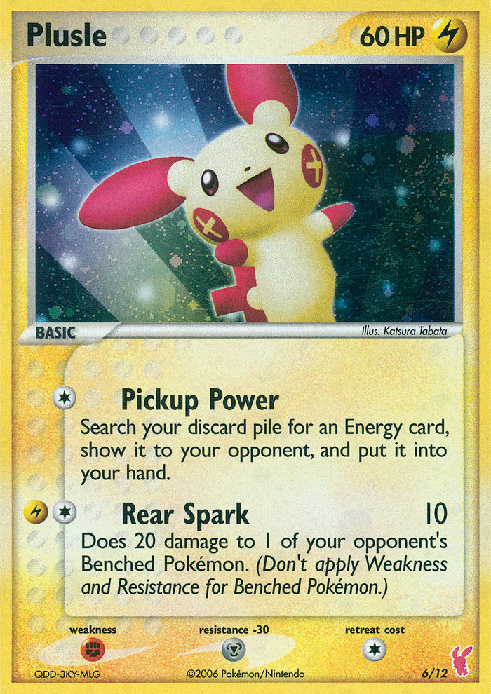 Plusle EX Trainer Kit—Plusle SET-6