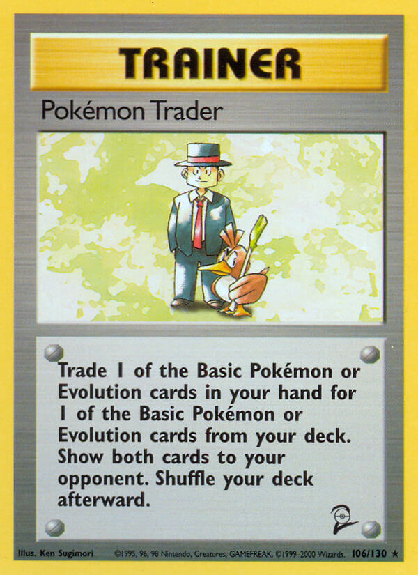 Pokémon Trader Base Set 2 SET-106