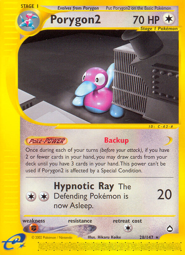 Porygon2 Aquapolis SET-28