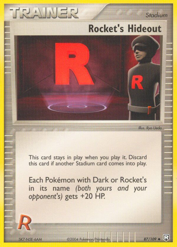 Rocket’s Hideout Team Rocket Returns SET-87