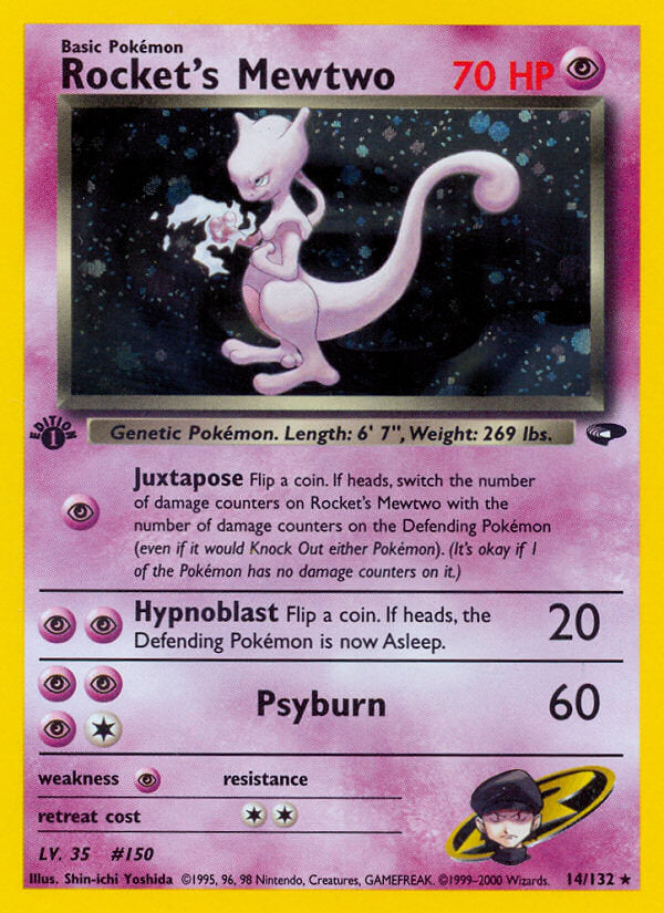 Rocket’s Mewtwo Gym Challenge SET-14