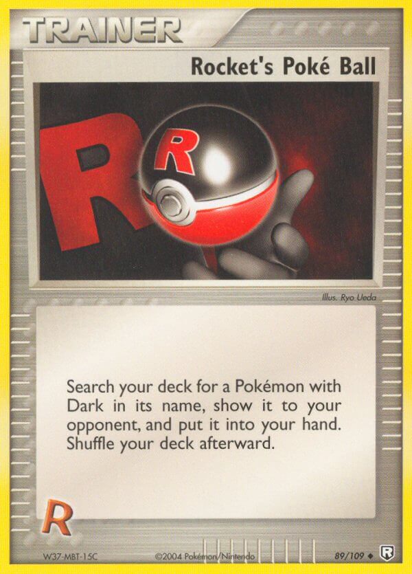 Rocket’s Poké Ball Team Rocket Returns SET-89