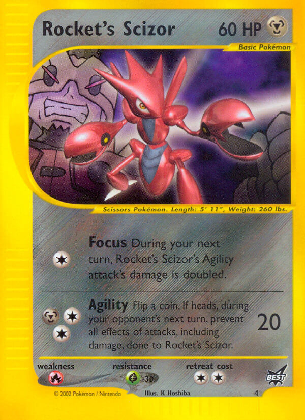 Rocket’s Scizor Best of Game SET-4