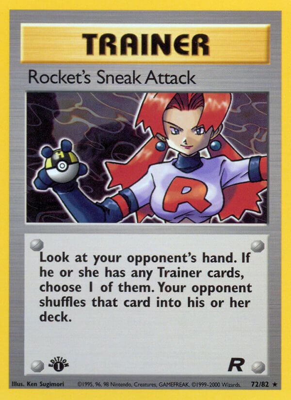 Rocket’s Sneak Attack Team Rocket SET-72