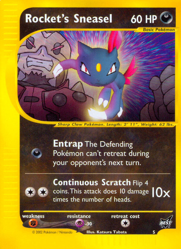 Rocket’s Sneasel Best of Game SET-5
