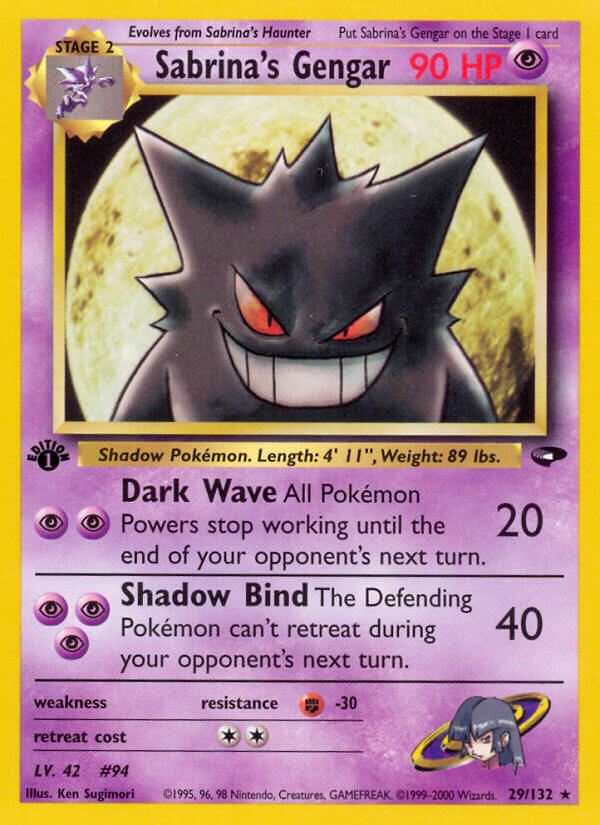 Sabrina’s Gengar Gym Challenge SET-29