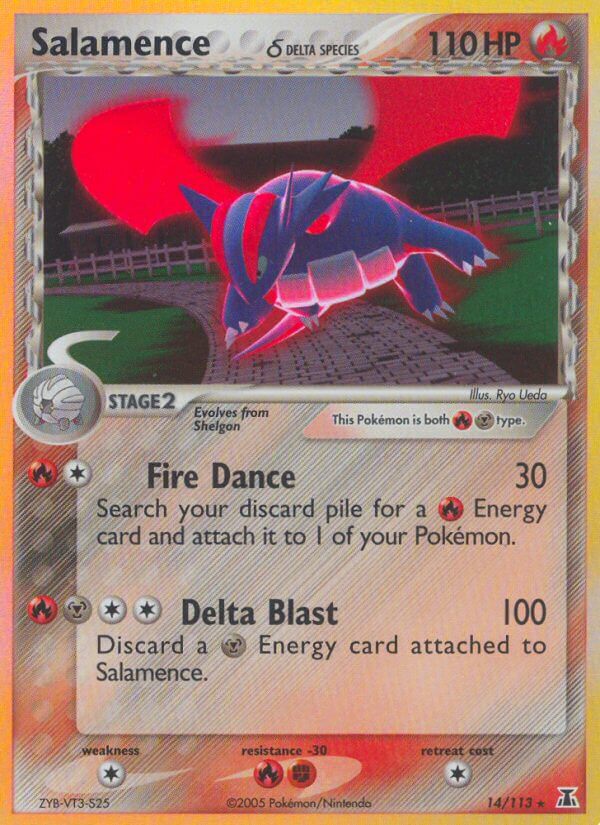 Salamence Delta Species 2005 #14