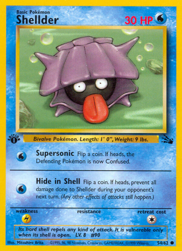 Shellder Fossil SET 2-54