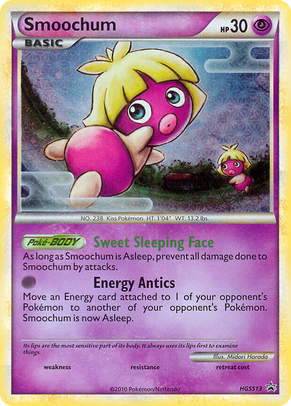 Smoochum HeartGold & SoulSilver Promos SET-HGSS13