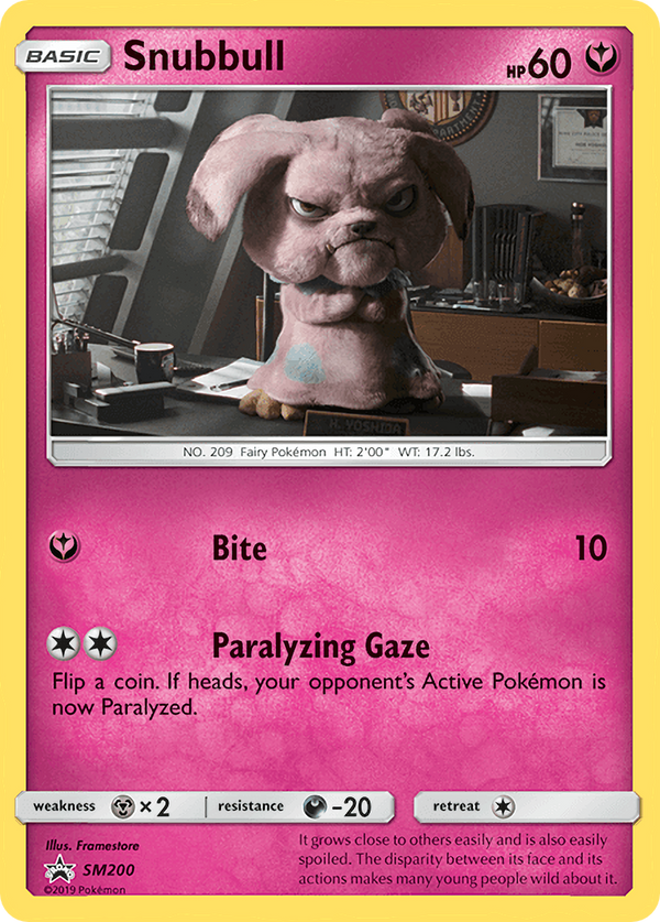 Snubbull Sun & Moon Promos SET-SM200