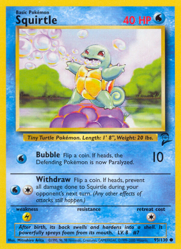 Squirtle Base Set 2 SET-93
