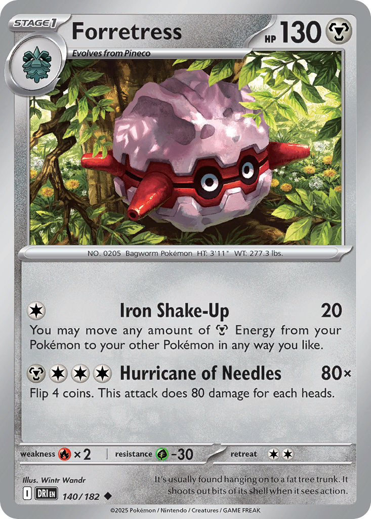 Forretress Destined Rivals SET-140