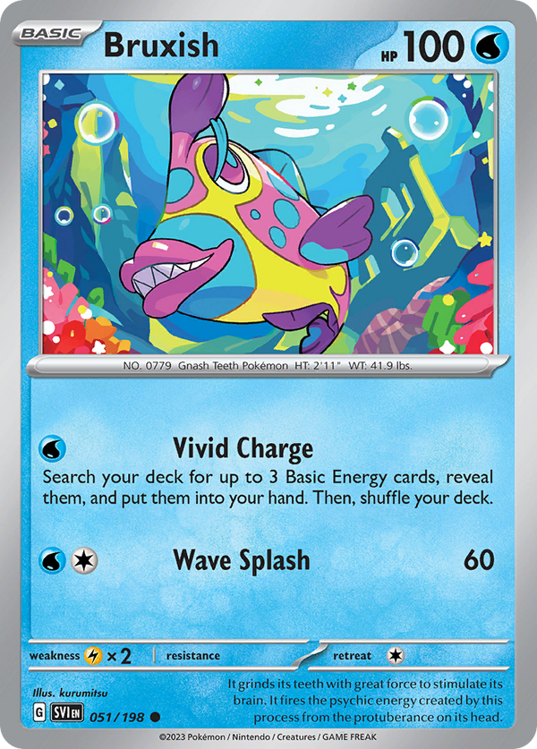 Bruxish Scarlet & Violet SET-051