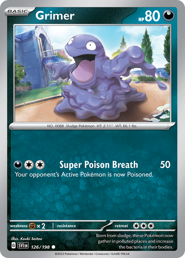 Grimer Scarlet & Violet SET-126