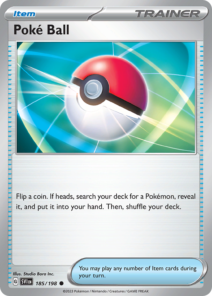 Poké Ball Scarlet & Violet SET-185