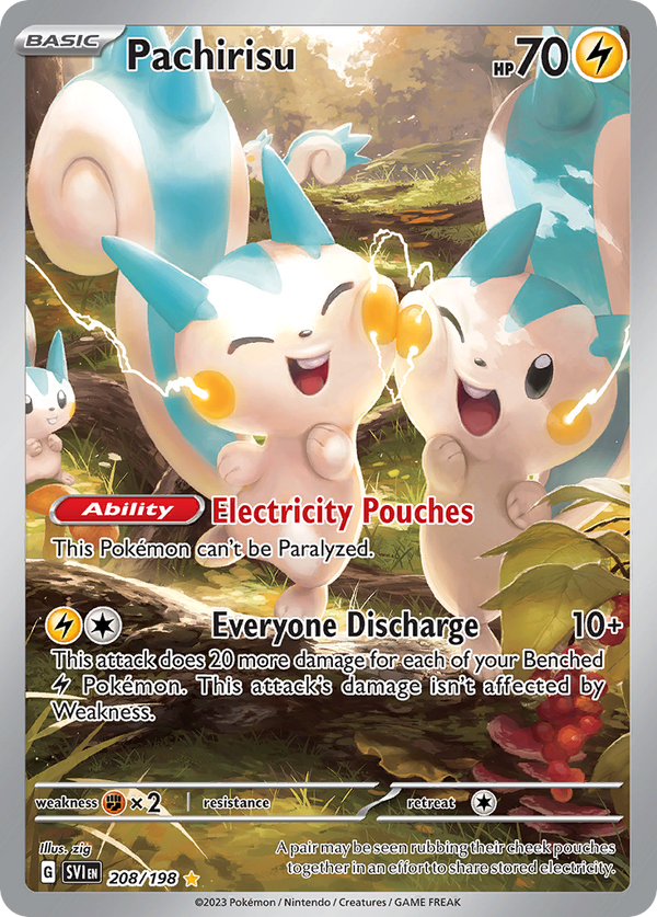 Pachirisu Scarlet & Violet SET-208