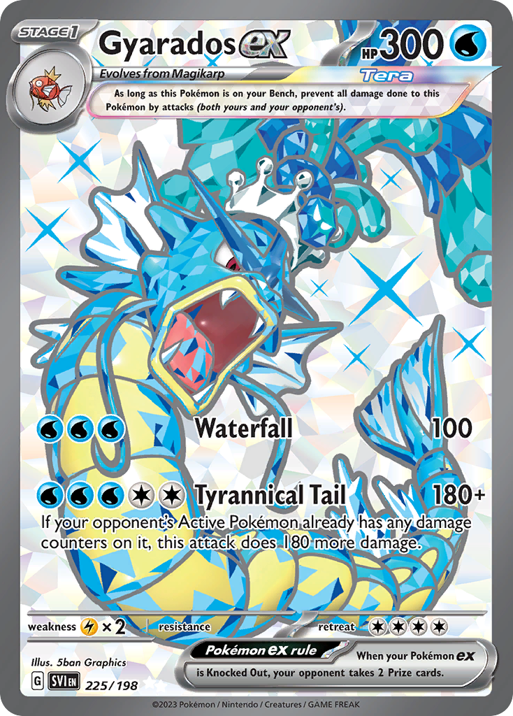 Gyarados ex Scarlet & Violet SET-225