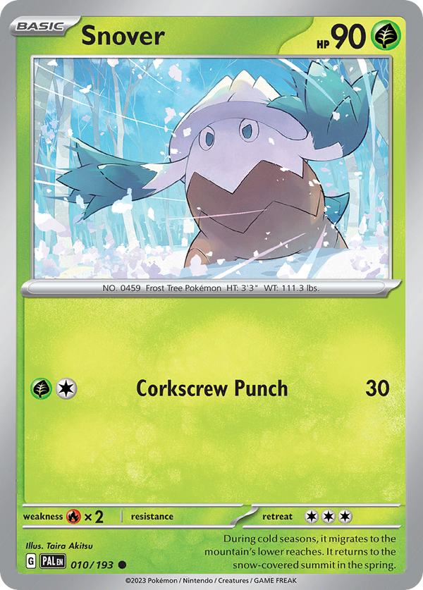 Snover Paldea Evolved SET-010