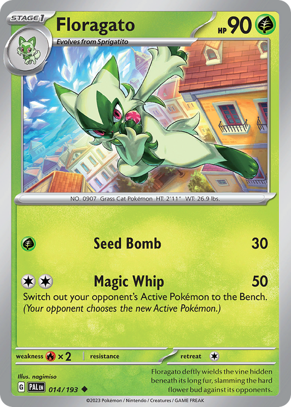 Floragato Paldea Evolved SET-014