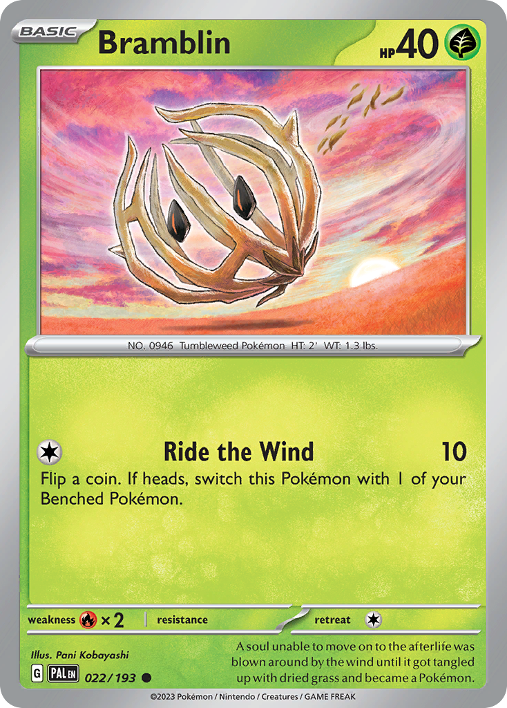 Bramblin Paldea Evolved SET-022