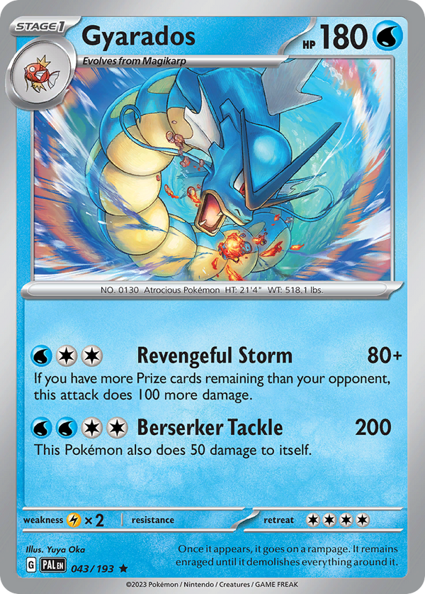 Gyarados Paldea Evolved SET-043