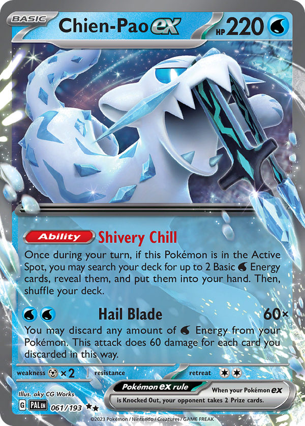 Chien-Pao ex Paldea Evolved SET-061