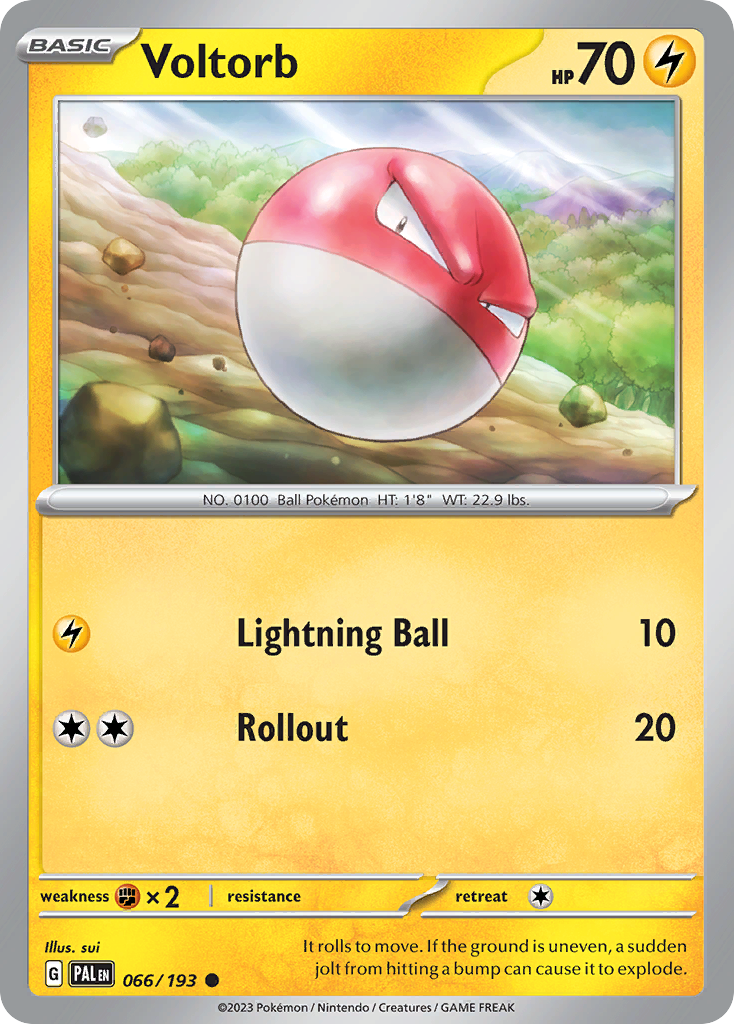 Voltorb Paldea Evolved SET-066