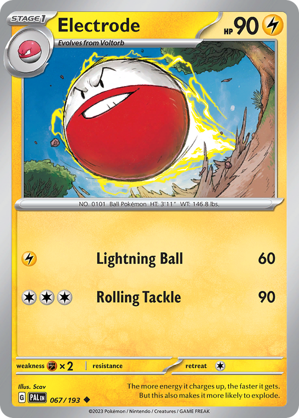 Electrode Paldea Evolved SET-067